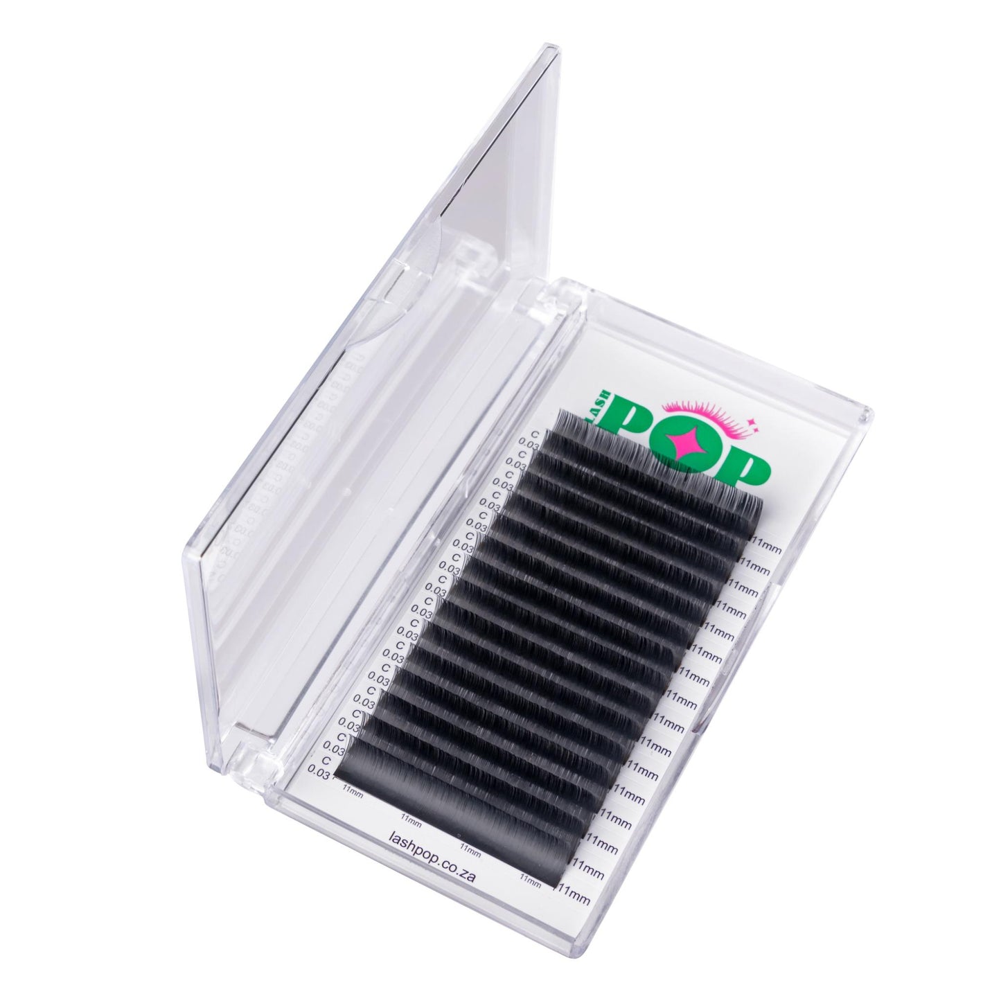 Lash Extension Trays - C Curl 0.03mm