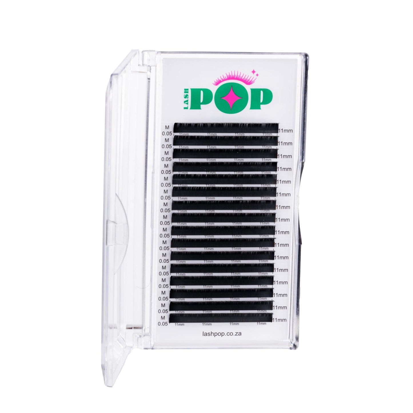 Lash Extension Trays -  M Curl 0.05mm