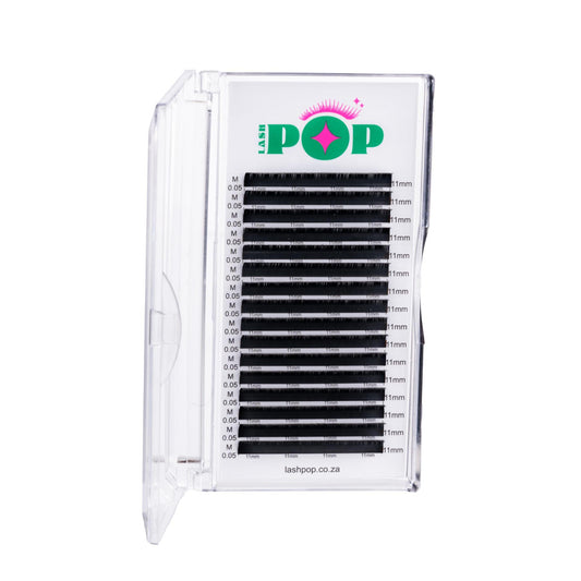 Lash Extension Trays -  M Curl 0.05mm